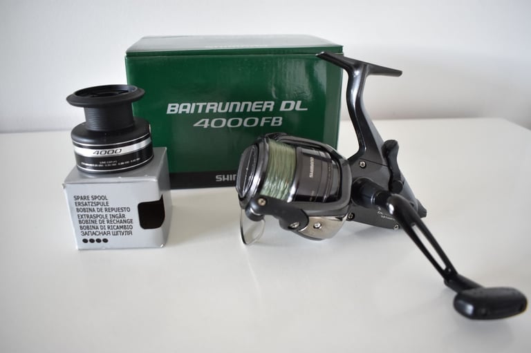 image for Shimano Baitrunner DL 4000FB With Spare Spool (1 of 2)