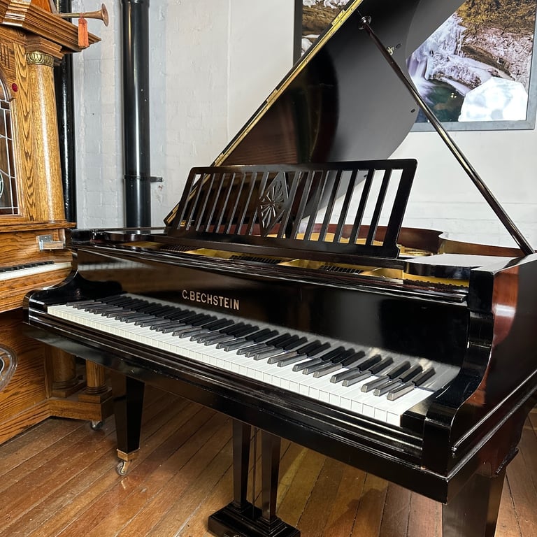 Restored Bechstein Model L Baby Grand Piano Black | Delivery, Warranty, Stool, Tuning