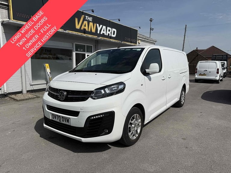image for 2020 Vauxhall Vivaro 1.5 Turbo D 2900 Sportive LWB AIR CON Manual L2 H1 Euro 6 (s/s) (100 ps) 1. ...