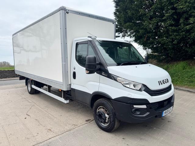 2019 19 Iveco Daily 72-180 Euro 6 HI-Matic 20ft box