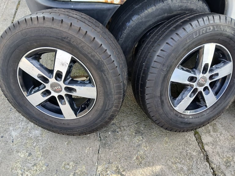 VW Lt35 /Sprinter 15inch  Alloy Wheels & Tyres