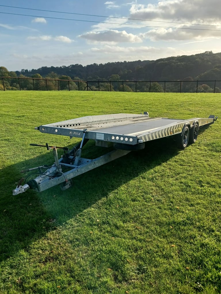 Brian James 3500KG car trailer 1 owner NO VAT 