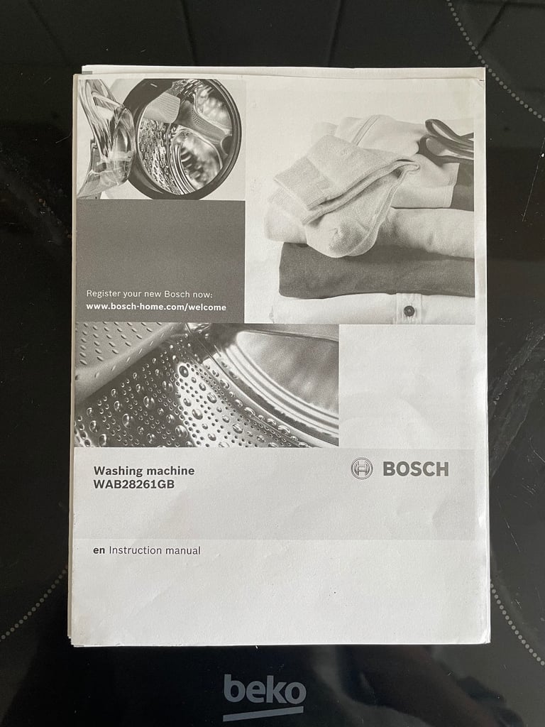 Bosch washing machine