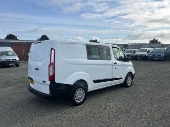 2019 ON 19 PLATE FORD TRANSIT CUSTOM 280 LEADER 5 SEATER CREW VAN ULEZ FREE ZONE