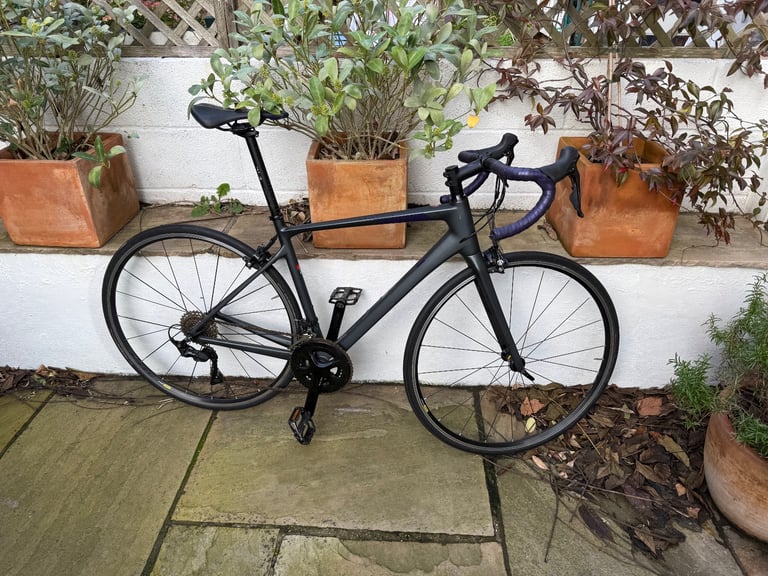 Cube Axial WS THX Pro Women’s Road Bike – 53cm – Iridium/Aubergin