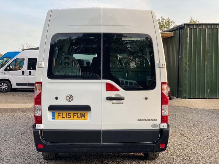 2015 Vauxhall Movano MINI BUS CDTi 3500 FWD L3 H2 Euro 5 5dr PANEL VAN Diesel Manual