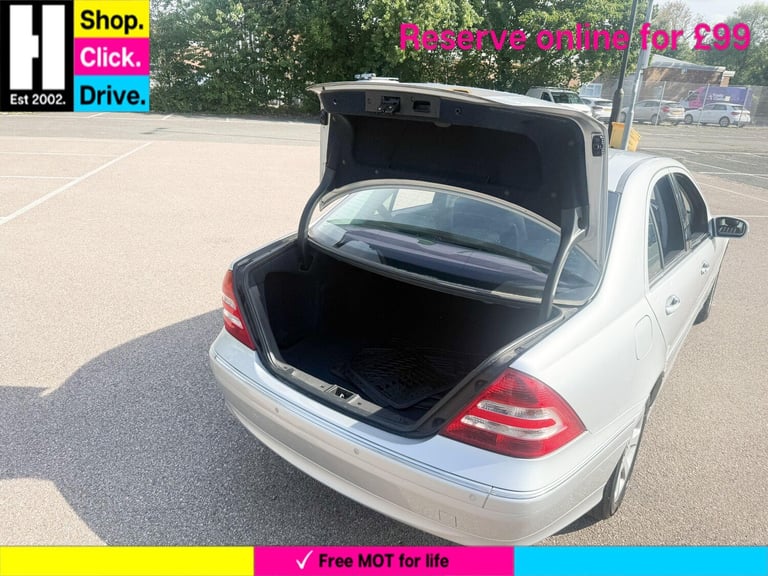  Mercedes-Benz C Class 1.8 C200 Kompressor Elegance SE 4dr Petrol Automatic