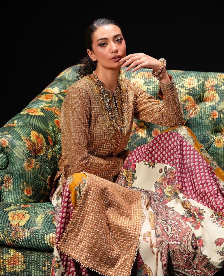 Ethnic Pakistani Lengha Suit size XS with tags Indian Pakistani Designer Dress