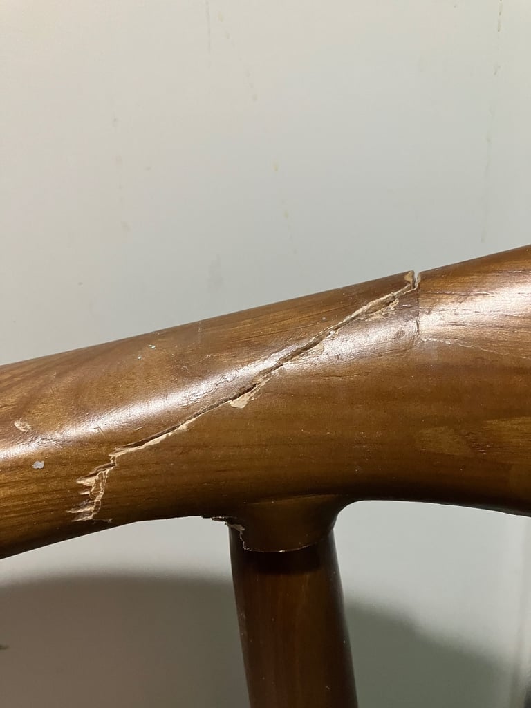 Two flawed yet beautiful mcm chairs
