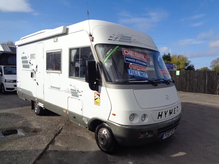 Hymer S650 4 Berth Mercedes-Benz (Automatic) DIESEL AUTOMATIC 1997/P