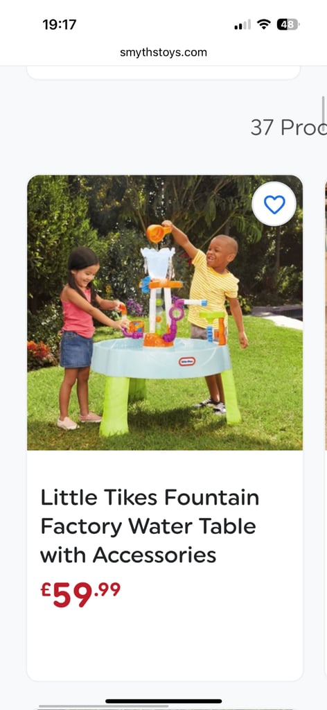 image for Water table little tikes