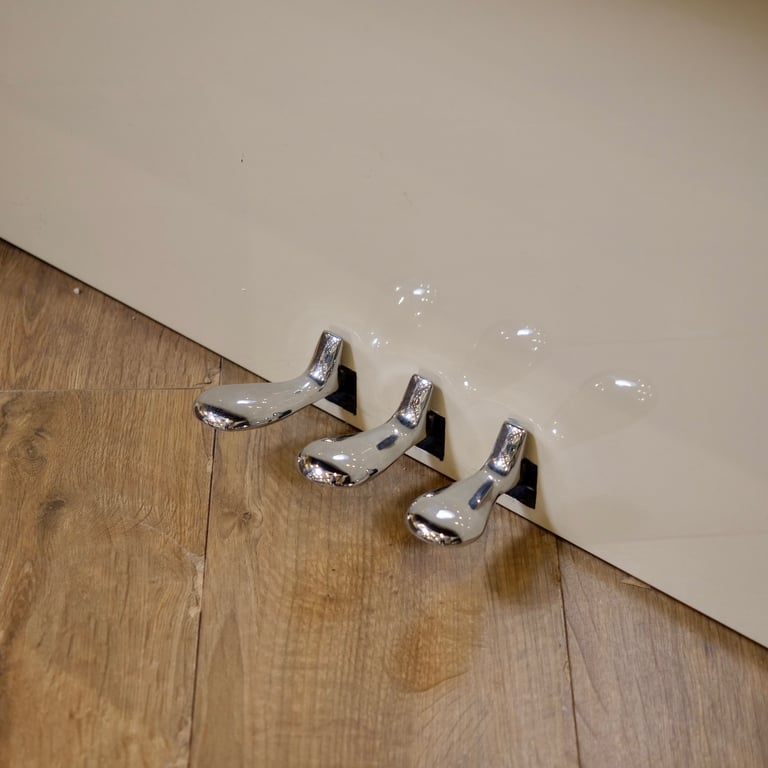 Bespoke Interior Square Grand Piano | Purple & Cream | Delivery, Stool, Tuning