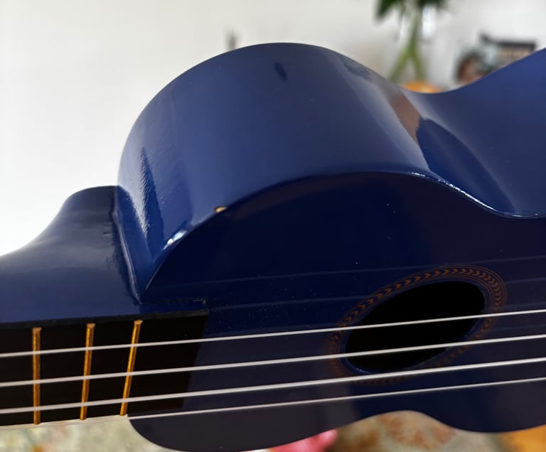 Royal blue full size ukulele 