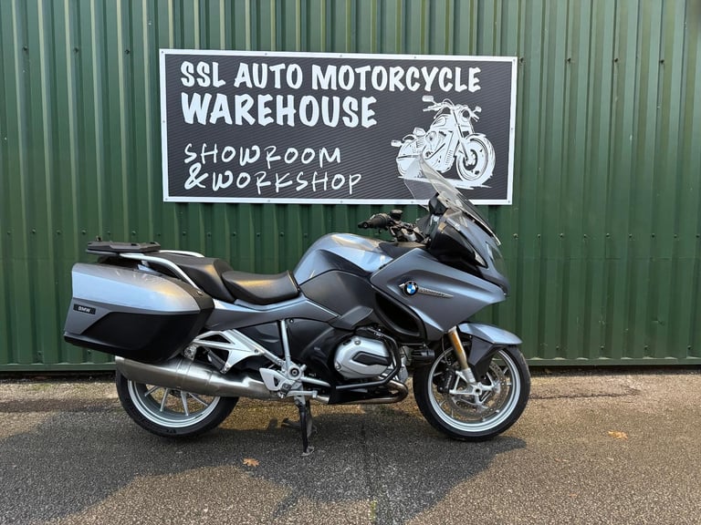 BMW R 1200 RT SE 2015 FBMWSH Panniers Givi Rack 2 Owners 18k Blue Lovely Bike 