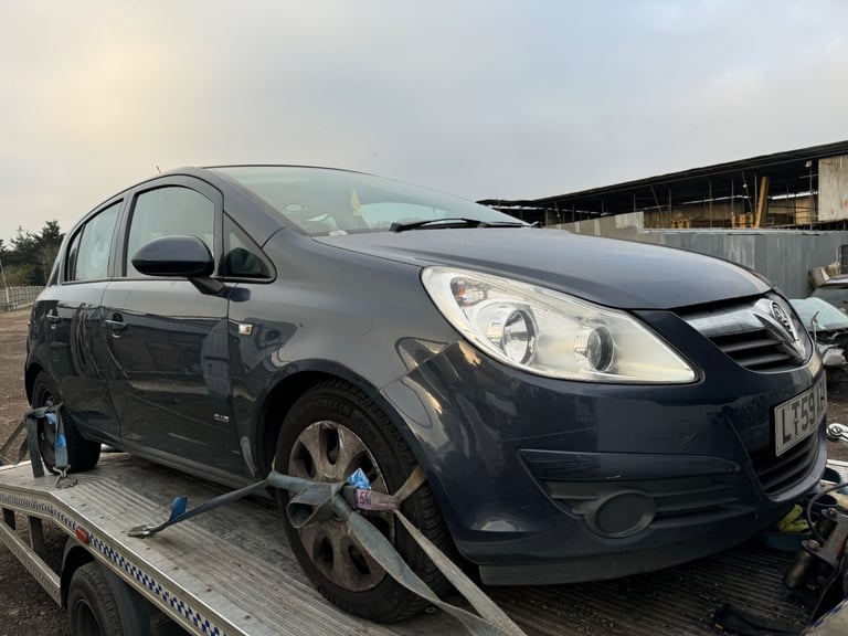 Vauxhall corsa D 1.2 automatic 2010 grey BREAKING FOR PARTS 