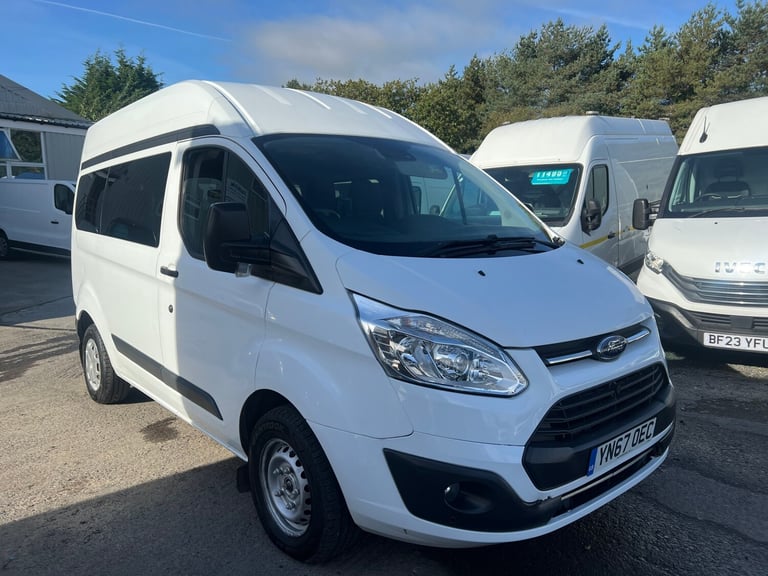 2017 Ford Transit Custom 2.0 TDCi 130ps High Roof Kombi Trend Van MPV Diesel Manual
