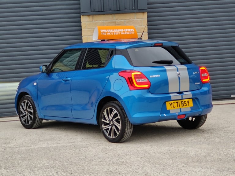SUZUKI SWIFT; HYBRID; APPLE &amp; ANDROID CAR PLAY; BLUE; ULEZ COMPLIANT;-5 DOOR;