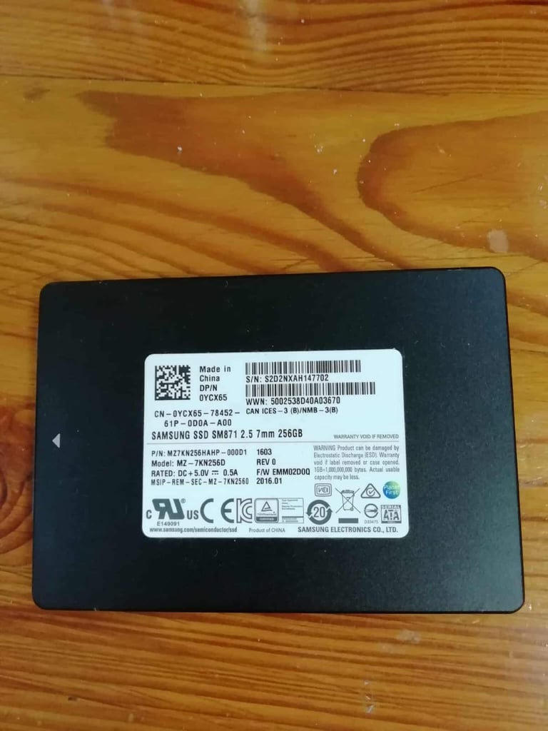 image for Samsung 256GB SSD