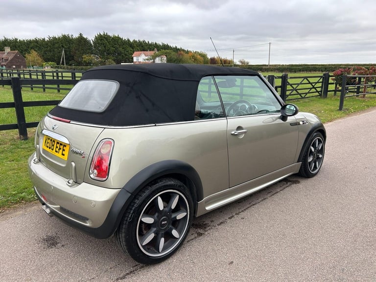 2008 MINI Convertible 1.6 Cooper S Sidewalk Euro 4 2dr Convertible Petrol Manual