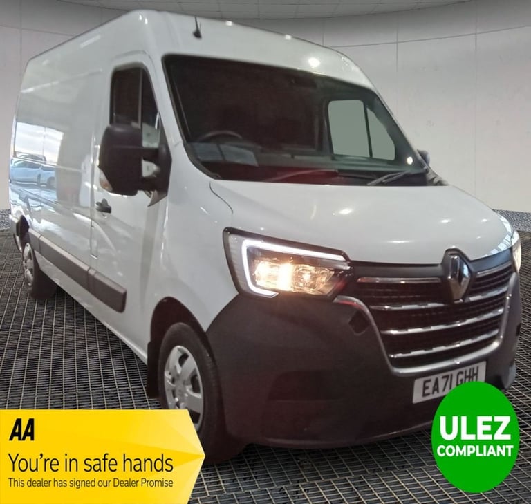 2021 Renault Master MM35dCi 135 Business+ Medium Roof Van PANEL VAN DIESEL Manual