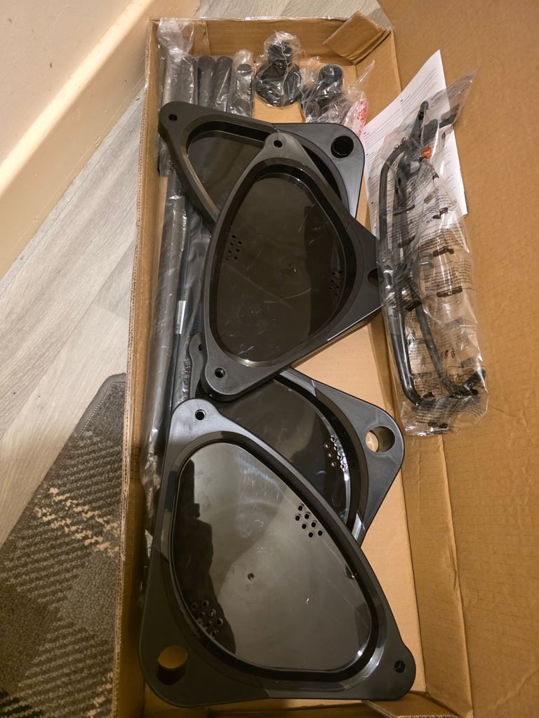 image for Bathroom corner shelves