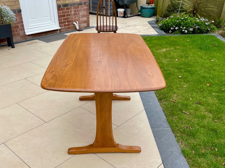 image for Ercol Aldeburgh Refectory dining table, model 822.