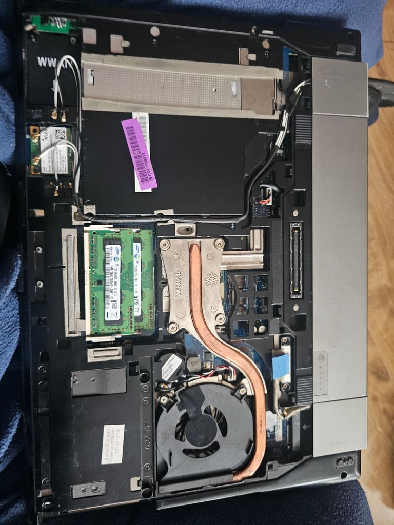 Old laptop parts