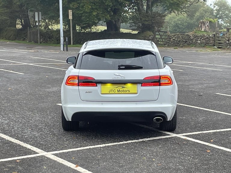 JAGUAR XF 2.2d [200] R-Sport Estate Auto, diesel, white + NOW SOLD 2014