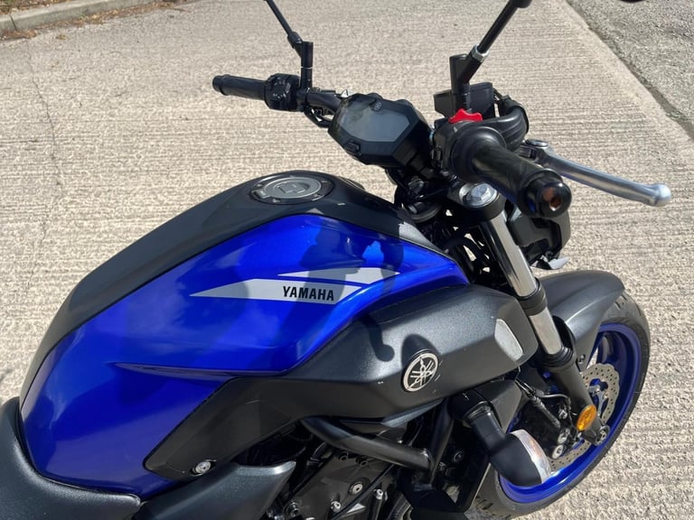 2020 20 YAMAHA MT07 ABS MT-07 MT 07 700cc ROADSTER NAKED - FSH BLUE