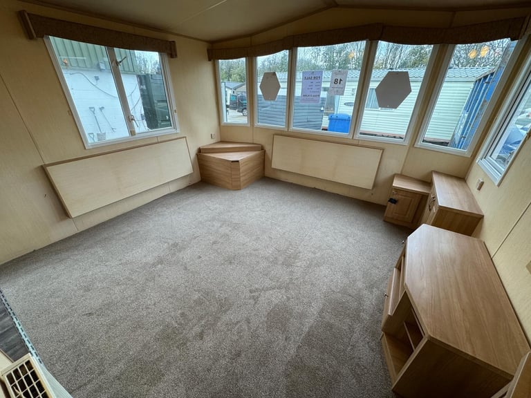 2 Bed Static Caravan - DG, CH, New Carpet - Offsite Sale, Private Land, Farms