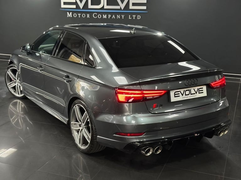 2017 17 AUDI S3 2.0 TFSI BLACK EDITION SALOON 4DR PETROL S TRONIC QUATTRO EURO 6