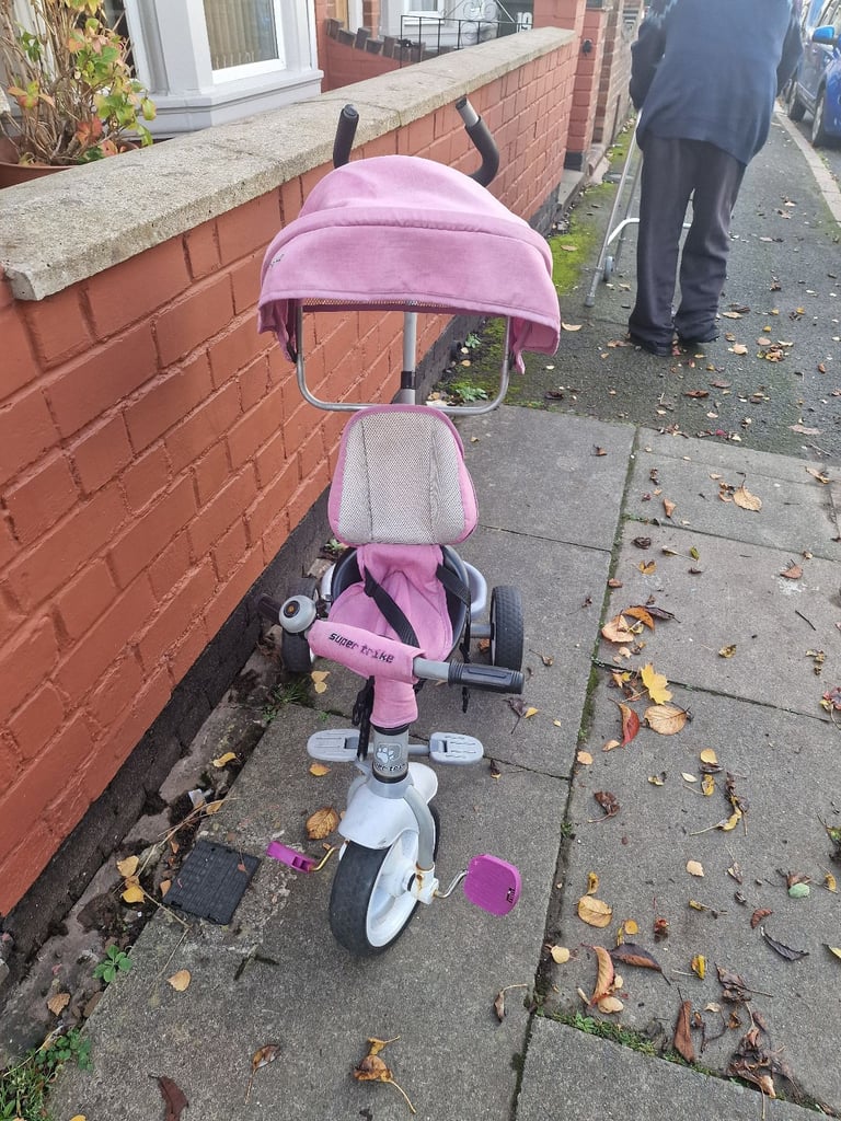 Kids bike with stearing handle