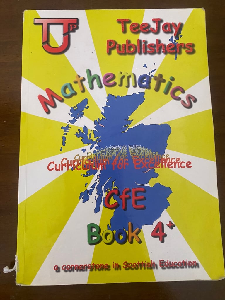 Teejay publishers Mathematics textbooks, Book 3a, 4+, N5