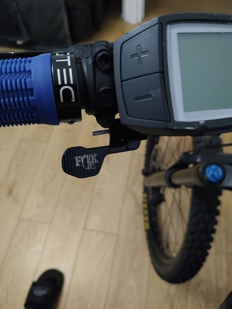 Cube full suspension electric bike 
