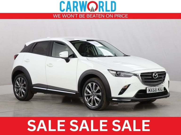 2018 Mazda CX-3 2.0 SKYACTIV-G Sport Nav+ SUV 5dr Petrol Manual 4WD Euro 6 (s/s) (150 ps) HATCHBA...