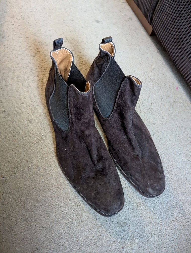 image for Suede slip on shoes 