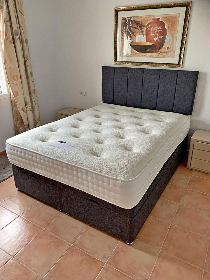 DIVAN 4FT Small Double Bed Base With Storage Drawers + Mattress ¬¬ Today Delivery ^ 20% Off COD