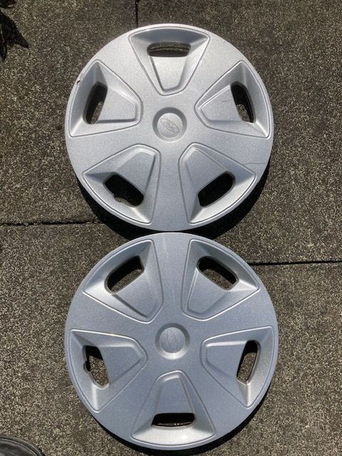 Ford Transit van motor home wheel trims 16” - pair Pre-owned Part No Ford JK 21-1130  FA