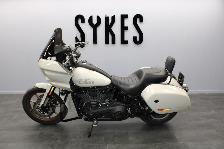 2023 Harley-Davidson FXLRST Softail Low Rider ST in White Sand Pearl