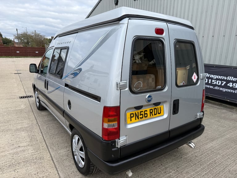 2006 Nu Venture Camper Van Fiat Scudo 2.0JTD - Silver - 64996 miles - 3 Owners