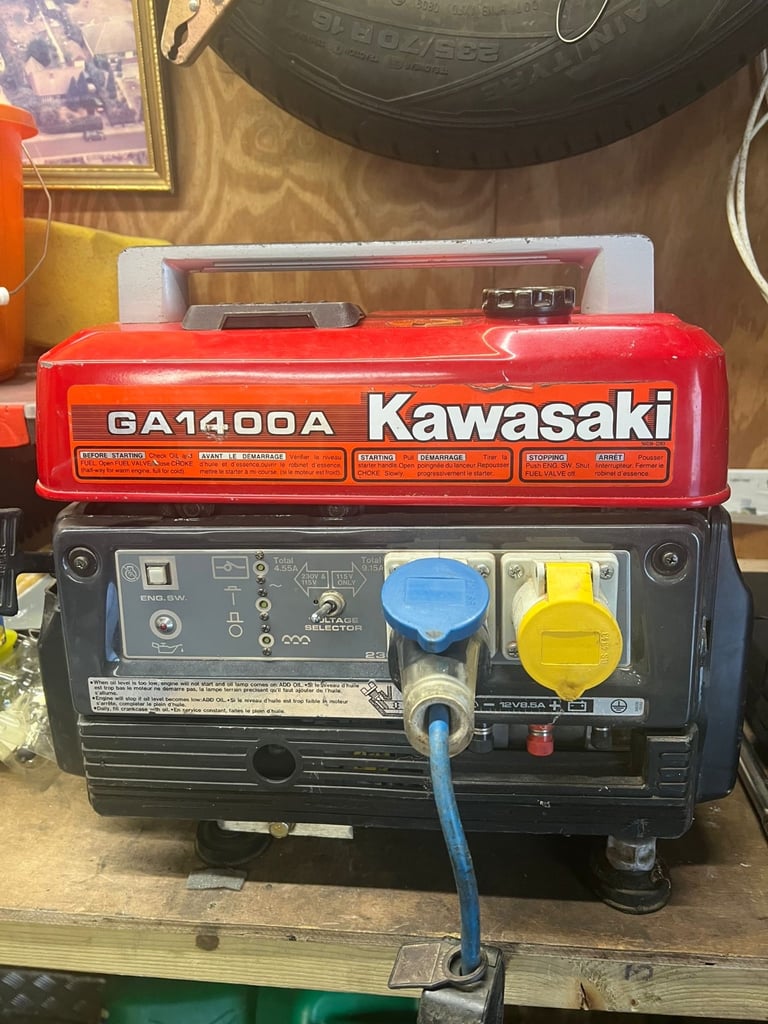 image for Kawasaki GA1400 suit case generator 