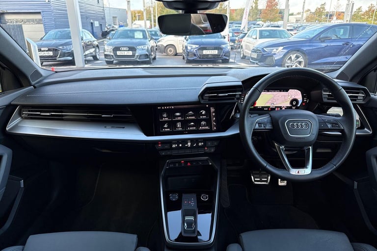 2023 Audi A3 1.5 TFSI 35 Black Edition Sportback 5dr Petrol S Tronic Euro 6 (s/s) (150 p HATCHBAC...