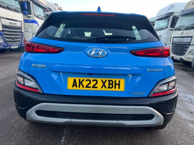 2022 HYUNDAI KONA SPORT CONNECT HYBRID ELECTRIC AUTO DAMAGED SALVAGE 