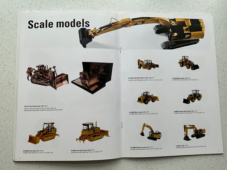 CAT Caterpillar Finning Brand Addition Merchandise Catalogue 2017, Clothes, Watches, Bags, Footwear
