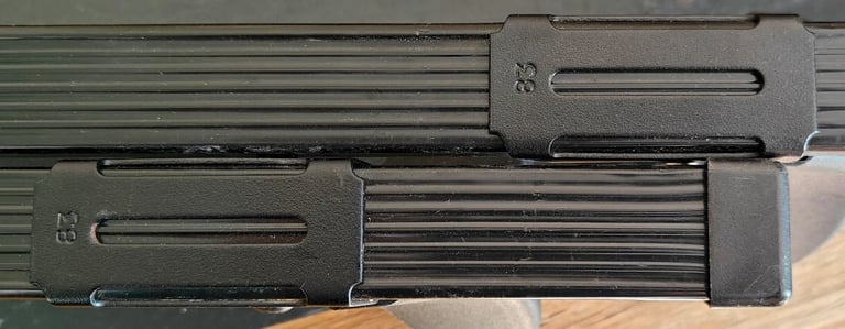 2 Cruz Roof Rack Bars With Keys 26 R-033015 26r033015 26r 033015