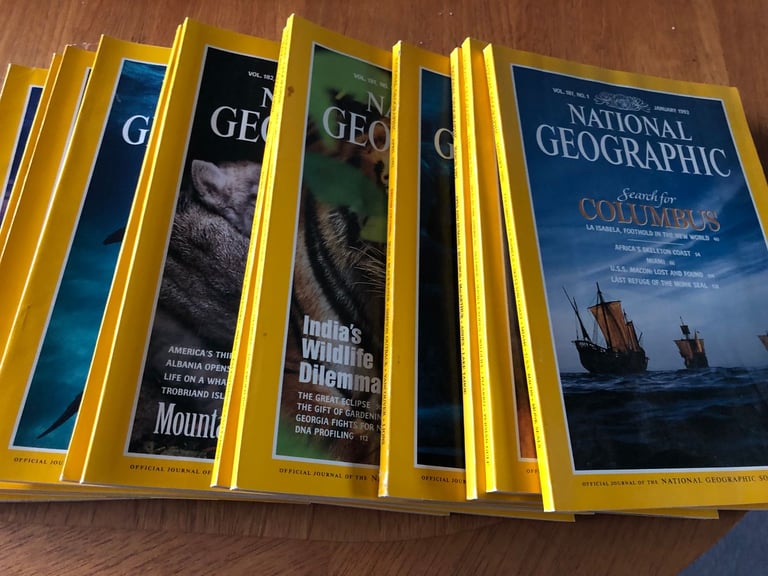 2 Years complete Series of National Geographic 1991 and 1992