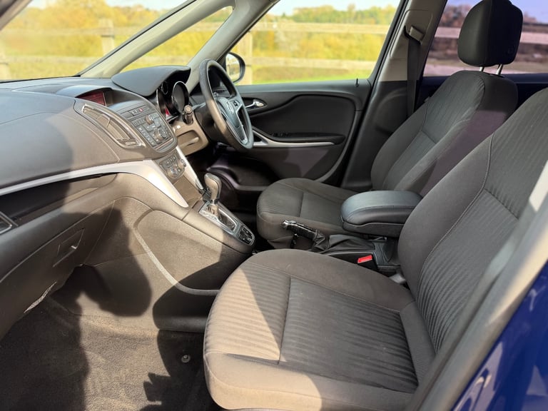 2014 VAUXHALL ZAFIRA TOURER 2.0 CDTI EXCLUSIV AUTOMATIC 7 SEATER BLUE 2 OWNERS