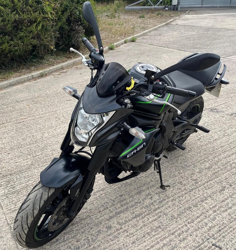 2016 66 KAWASAKI ER 650 FGF ABS ER6N ER6 NAKED BLACK CLEAN LOW MILESNEW MOT