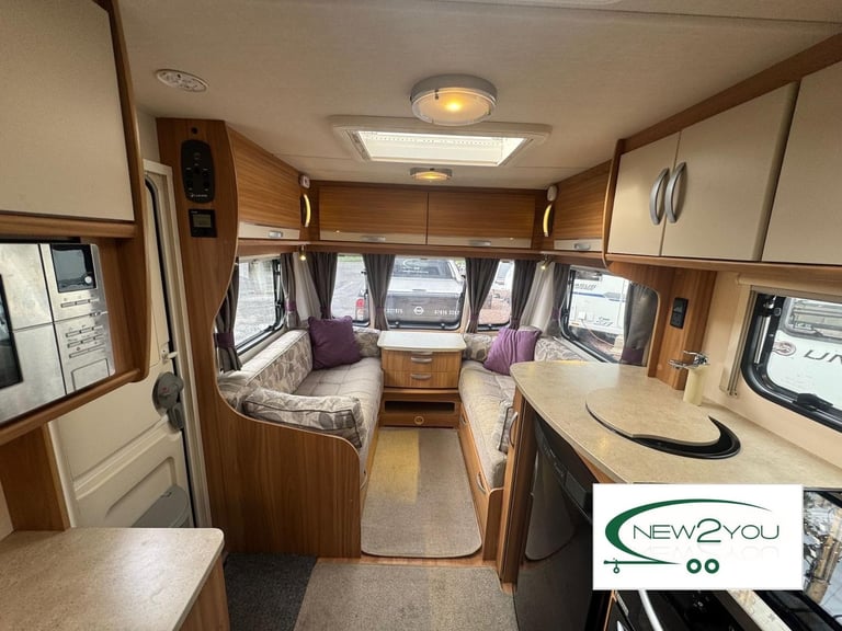 2014 Lunar Quasar 564 4 Berth Caravan + Motor Mover - STOCK NO E229