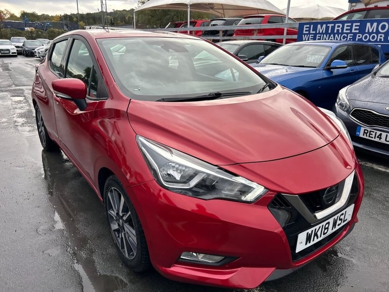 2018 Nissan Micra 0.9 Petrol (IG-T), Acenta Edition, Hatchback, 5 Door, Manual, Euro 6. Hatchback...